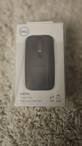NEW Dell MS700 Bluetooth Travel Mouse Wireless 4000 DPI - Black - Picture 1 of 2