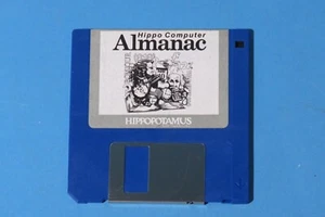 Vintage Atari ST Software: Hippo Computer Almanac 3.5" Diskette - Picture 1 of 2