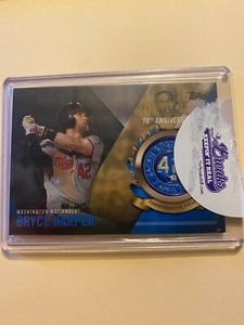 A18,028 - 2017 Topps Jackie Robinson Logo Patch #JRPCBH Bryce Harper