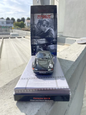 Car Fly 99114 Porsche 911 S Chad & Steve Mcqueen Making Of Le Mans 01 - Immagine 1 di 4