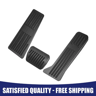 Pedal Covers Foot Pedal Pads for Mazda 2 3 6 CX-3 CX-5 CX-9 Black Item of 3 - Imagem 1 de 4