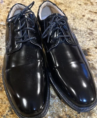 Bruno MARC Mens Dress Shoes Formal Classic Lace Up Leather Lined London-2 Mens 8 - Image 1 of 4