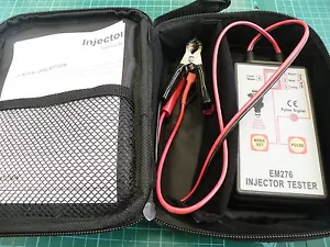 Probador inyector de combustible de gasolina EFI 12v sistema diagnóstico problemas estuche de tienda 3422 8T3 - Imagen 1 de 2