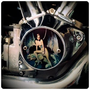 POINTS COVER 32588-70A HARLEY 1970 UP XL 1970 - 1999 BIG TWIN CHOPPER BOBBER FXR - Picture 1 of 6