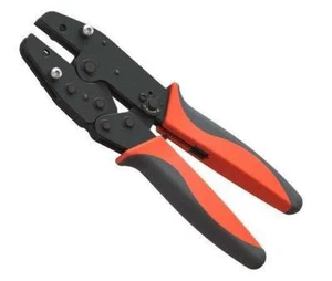 Quick Interchange Ratchet Crimper 2 Dies non-insulated pin open barrel Terminal - Picture 1 of 6