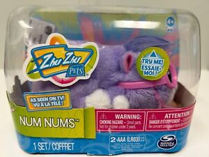 Zhu Zhu Pets- NUM NUMS - 4” Hamster Toy with Sound and Movement