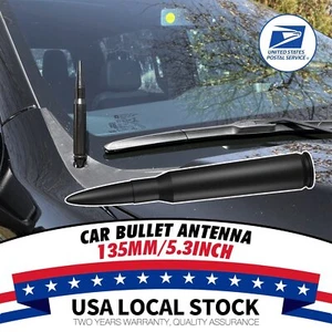 5.5 inch Black Antenna Mast AM/FM for Jeep Grand Cherokee 1997-2001 Screws Kit - Picture 1 of 10