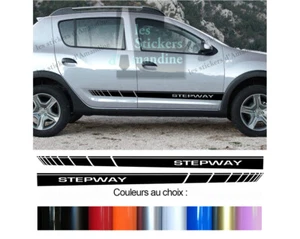 2 X STREIFEN STRIPES FÜR DACIA SANDERO STEPWAY AUFKLEBER STICKER BD573-49 - Bild 1 von 1
