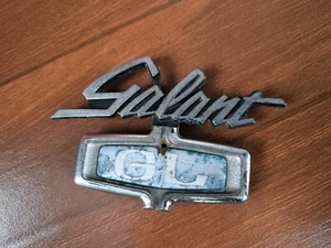 Galant GL Fender Emblem Mitsubishi Galant Colt GTO GL Emblem Badge Genuine Parts - Picture 1 of 12