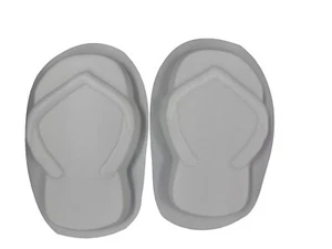 Chanclas escalones hormigón cemento yeso jardín molde artesanal 1111 - Imagen 1 de 3