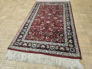 3X5 ALFOMBRA INDO PALACE HERATI AUTÉNTICA ALFOMBRA ANUDADA A MANO 100% LANA ORIENTAL - Imagen 1 de 12
