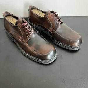 Like New! Pegabo Men's Leather Dress Shoes, Made in Italy, Size US 8 - Picture 1 of 9
