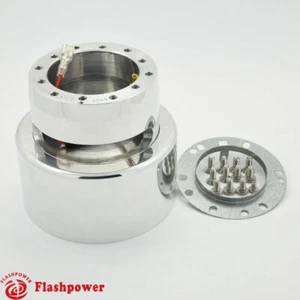 6 Bolt Steering Wheel Hub Adapter Tilt Telescopic GM Buick Cadilla Oldsmobile - Foto 1 di 4