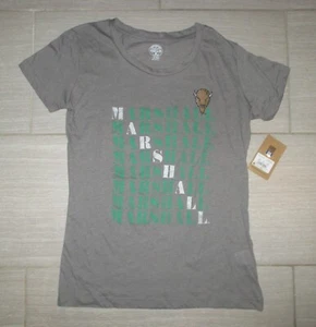 MARSHALL THUNDERING HERD Rivalry Threads 91 NCAA Crew Neck T-Shirt WOMENS S *NEW - Picture 1 of 1