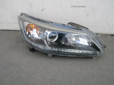 em01132 Honda Accord Sedan 2013 2014 2015 Front RH Halogen Headlight OEM - Изображение 1 из 4
