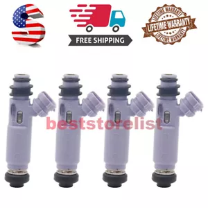 195500-4060 Set Of 4 Fuel Injectors Fits Mazda Miata 1.8L L4 MX-5 MX5 BP6D13250A - Picture 1 of 9