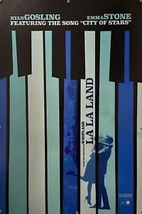 LA LA LAND Original One Sheet Movie Poster - 2016 - GOSLING/STONE - Picture 1 of 7