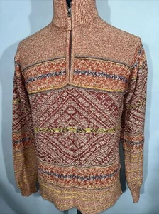 The Territory Ahead Mens 1/4 Zip Sweater Sz Small - Picture 1 of 7