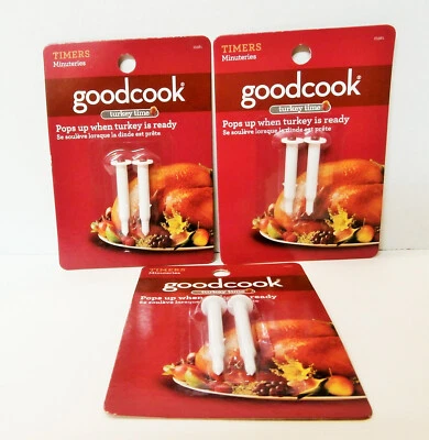 Turkey timers POP UP by Goodcook Bradshaw (3 TWIN PACK)
