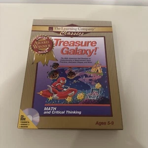 The Learning Company Treasure Galaxy! Big Box PC Mac Boxed complete - Picture 1 of 3