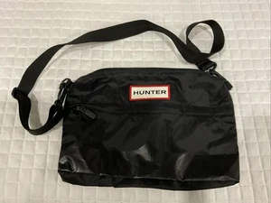 Auténtico bolso de hombro HUNTER - de nailon negro y poliéster - Imagen 1 de 7