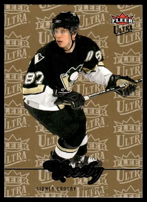 2007-08 Fleer Ultra Gold Medallion Sidney Crosby Pittsburgh Penguins #37 - Image 1 of 2