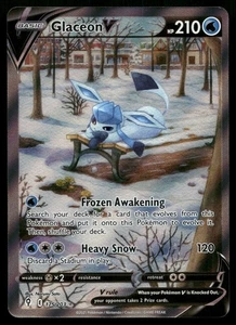 Glaceon V 175/203 Evolving Skies Alternate Art Ultra Rare POKEMON - Picture 1 of 2