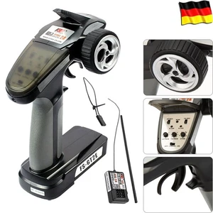 FS-GT2E AFHDS 2A 2,4Ghz 2CH Funksystem Sender mit A3-Empfänger für RC Car Boot - Bild 1 von 13
