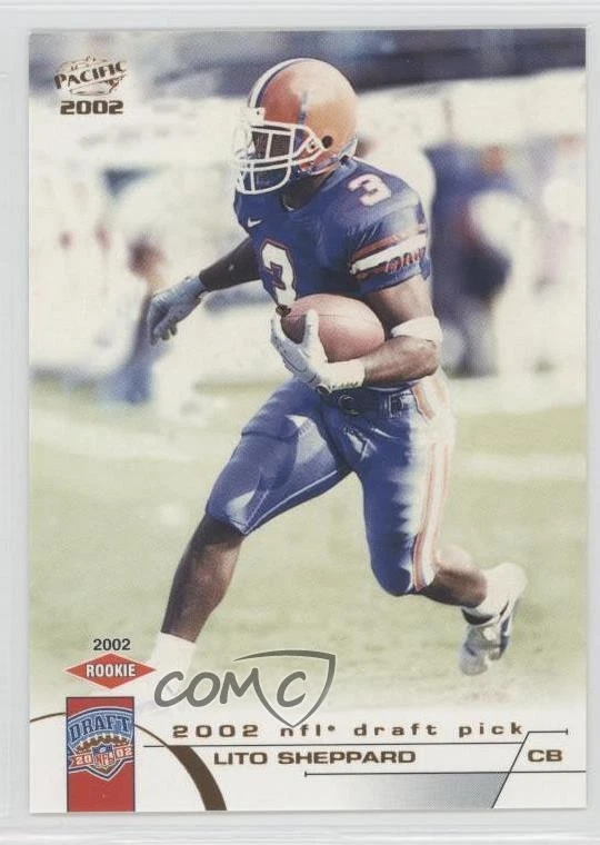 2002 Pacific Lito Sheppard #461 Rookie RC - Image 1 of 2