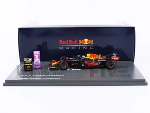 SPARK 1/43 - RED BULL RB16B - WINNER GP ABU DHABI WORLD CHAMPION 2021 (M. VERSTA - Picture 1 of 1
