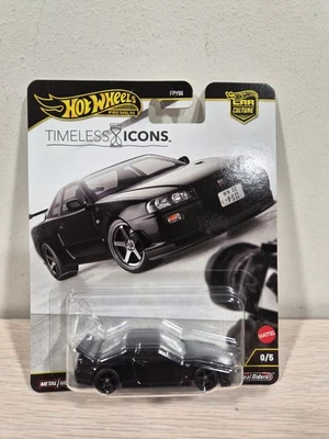 Hot Wheels 2025 Timeless Icons CHASE V-Spec II Nissan Skyline GT-R R34 - 0/5 NEW - Image 1 of 4
