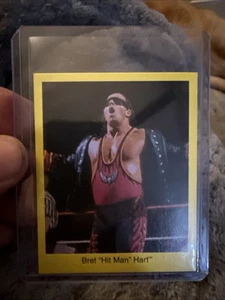 1997 Cardinal WWF Bret Hitman Hart Trivia Game Card WWE  - Bild 1 von 2