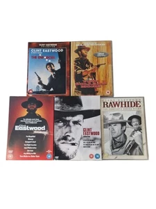 Clint Eastwood Film & Series Bundle Rawhide Series 8 DVD Region 2 Collection  - Picture 1 of 15