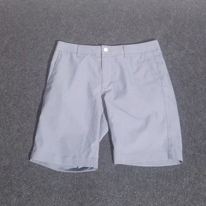 Bonobos Golf Performance Shorts Men 32 Gray 10" Stretch Chino Preppy Outdoor - Picture 1 of 18