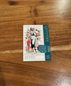 Dan Marino 2019 National Treasures Game Worn Jersey Patch Relic /99 Dolphins - Picture 1 of 2