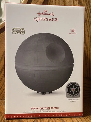 Hallmark Star Wars Death Star Tree Topper New 2016-2019 - Image 1 of 4