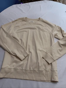 Sudadera The Normal Brand Crema Cuello Redondo Talla Grande - Imagen 1 de 8