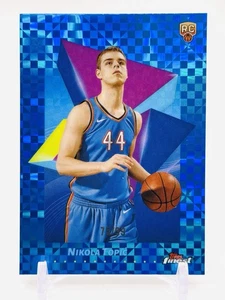 NIKOLA TOPIC RC /99 - SP BLUE X-FRACTOR ROOKIE #68 - 2024-25 Topps Finest OKC - Picture 1 of 2