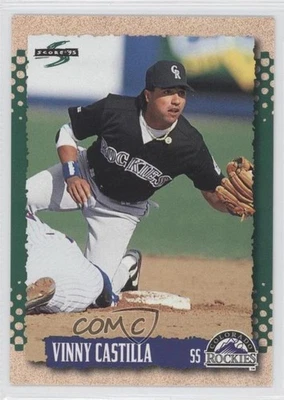1995 Score Vinny Castilla #483 - Image 1 of 2