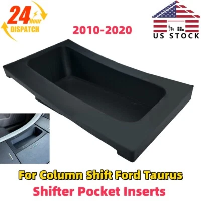 Center Console Filler Pocket Insert 2010-20 For Ford Taurus Empty Shifter Police - Image 1 of 4