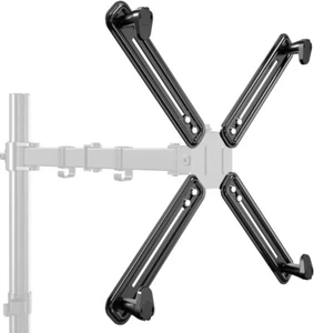 Universal VESA Mount Bracket Adapter Monitor Arm Mounting Kit for Screen 17 t... - Picture 1 of 3