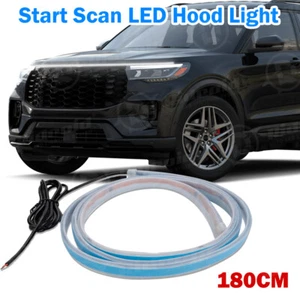 For Ford Explorer ST Expedition Star Up Scan Dynamic LED Hood DRL Light Strips - Foto 1 di 19