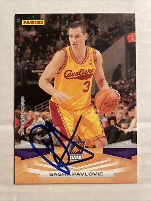 2009 Panini Sasha Pavolic Autographed Card Phoenix Suns #280 CB1436 - Image 1 of 2