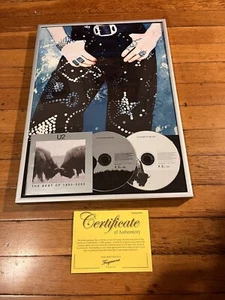 U2 Signed Achtung Baby Autograph Photo COA Fraymworx - Picture 1 of 10