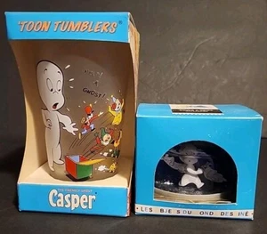 Neu Casper Friendly Ghost Schneekugel Dämonen Merveilles Frankreich Toon Becher Tasse - Bild 1 von 19