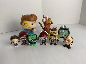 Bonkers Toys FGTeeV Collectible Toy Action Figures Lot Of 9 - Picture 1 of 24