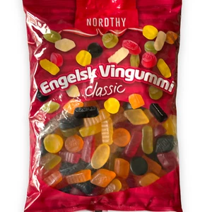 Nordthy Engelsk Vingummi Classic Weingummi 900g - Bild 1 von 1