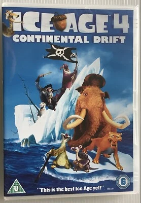 ICE AGE 4 CONTINENTAL DRIFT - REGION 2 DVD - NEW & SEALED - Image 1 of 2