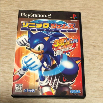 PS2 Sonic Gems Collection SEGA PlayStation 2 Japan Import Game - Image 1 of 3