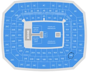 Chris Brown 2x Sitzplatz Tickets Nebeneinander Hamburg Konzert am 11.06.2025 - Bild 1 von 2